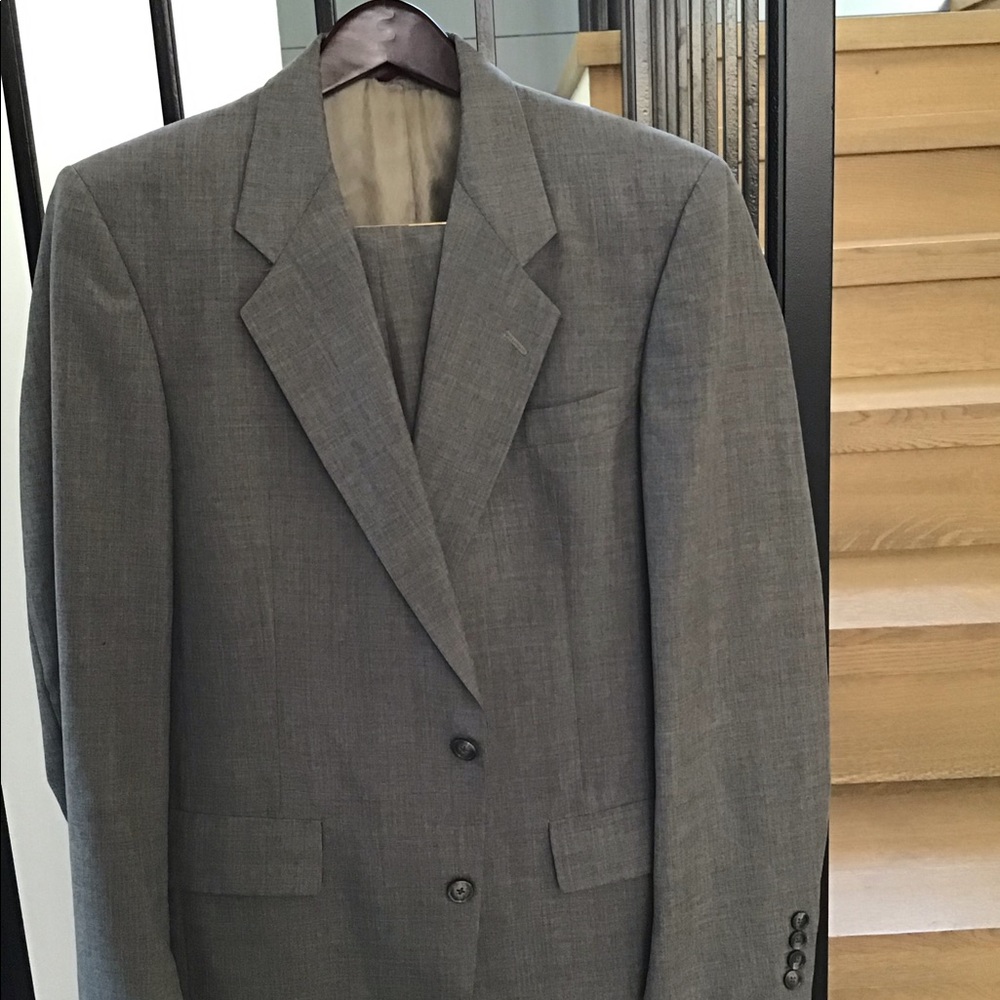 Grey suit